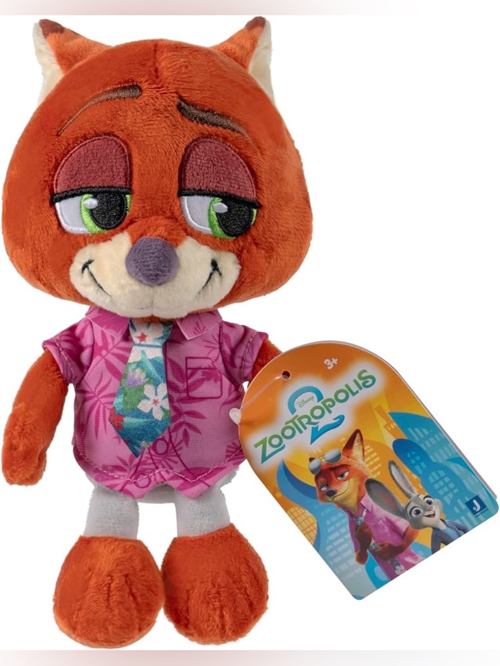 NWT Disney’s Zootopia 2 8” Plush Nick Wilde - Picture 5 of 6